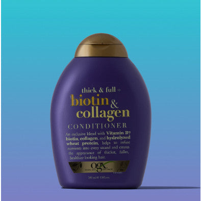 OGX Thick & Full + Biotin & Collagen Volumizing Shampoo Conditioner