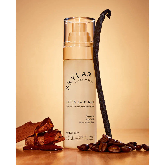 Skylar Hair & Body Mist - Vanilla Sky, Peach Fields, Coconut Cove, Boardwalk Delight