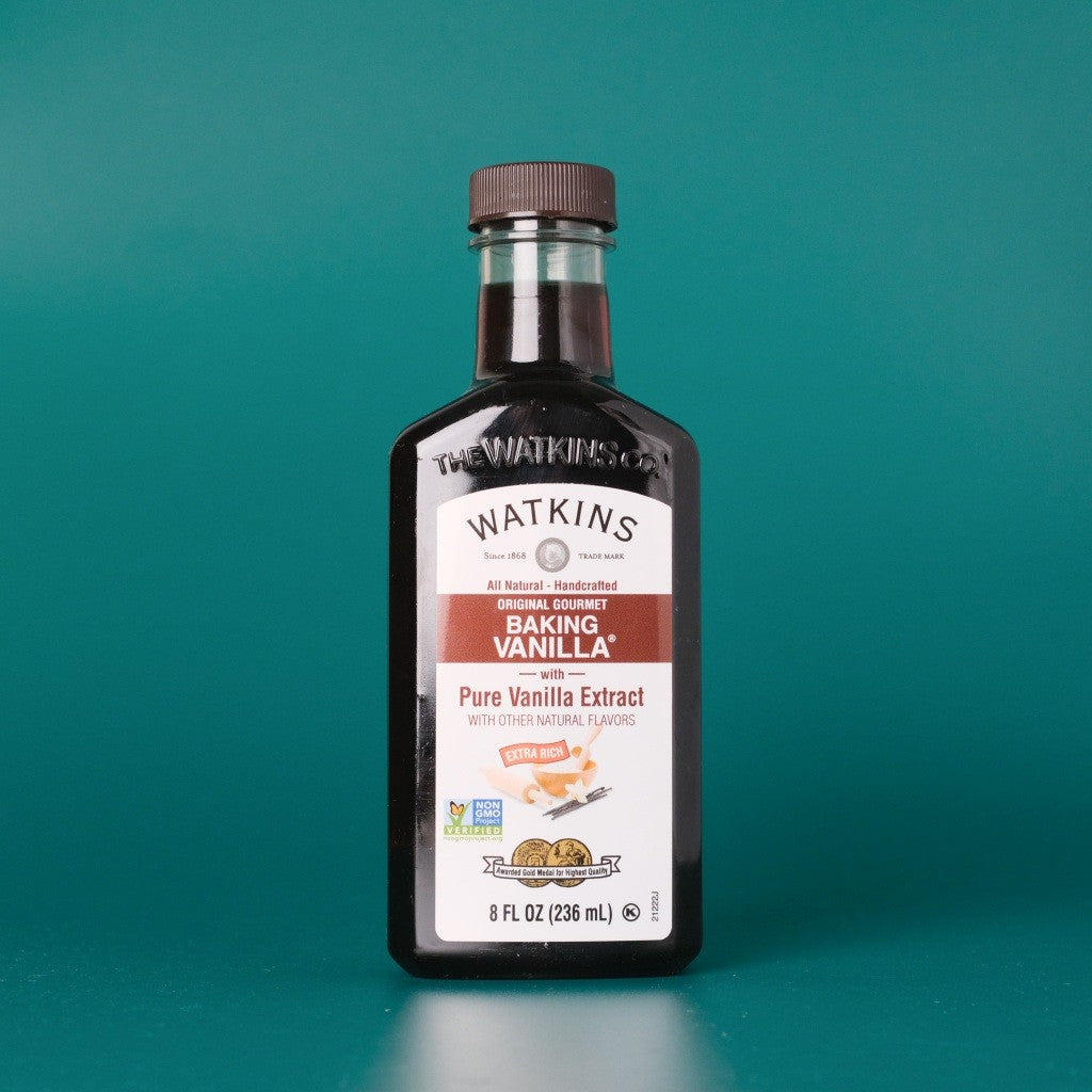 Watkins Baking Vanilla Extract with Madagascar Vanilla Beans