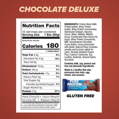 Pure Protein Bar - Chocolate Deluxe (Box of 12)