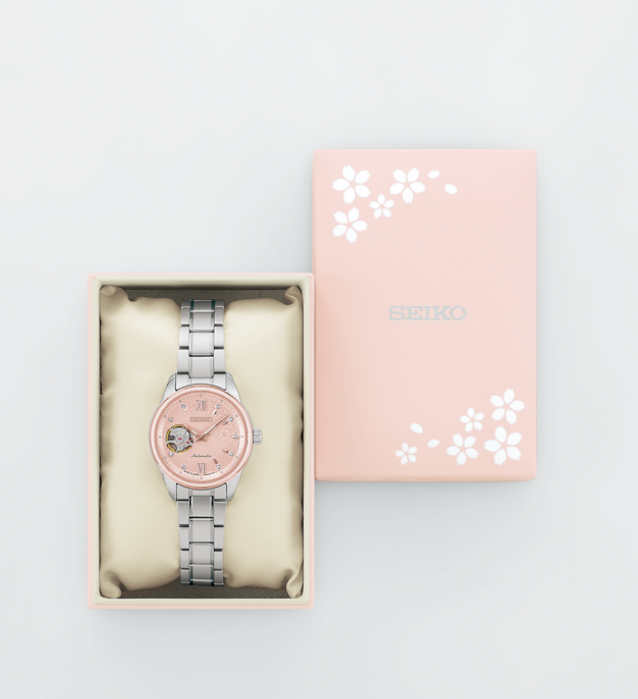 Seiko Limited Edition 2026 SAKURA Blooming Mechanical Watch SSDE024