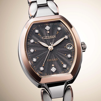 Citizen Exceed Limited Edition Kizashi Collection Wristwatch with Diamonds ES9485-52E