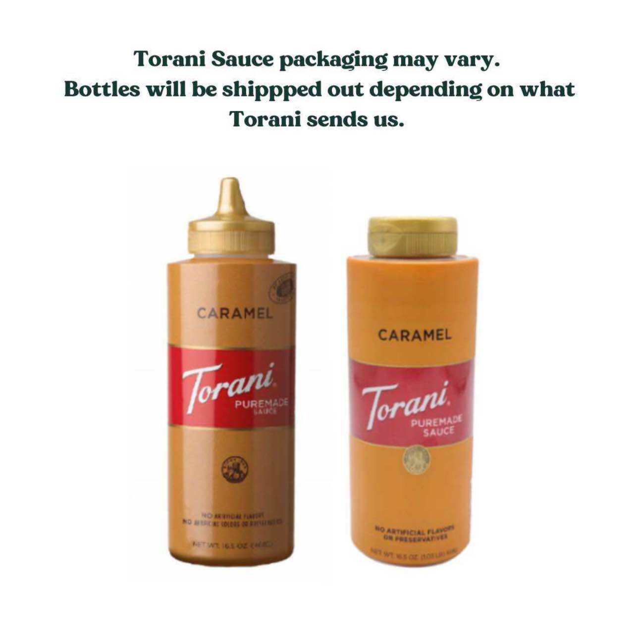 Torani Puremade Caramel, White Chocolate, Dark Chocolate Sauce for Coffee