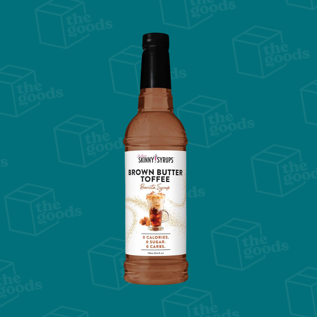 Jordan's Skinny Mixes Sugar Free Brown Butter Toffee Barista Syrup