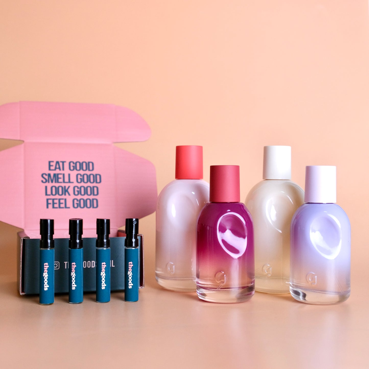 Glossier You Discovery Set - You, Doux, Fleur, Reve EDP Decant Set