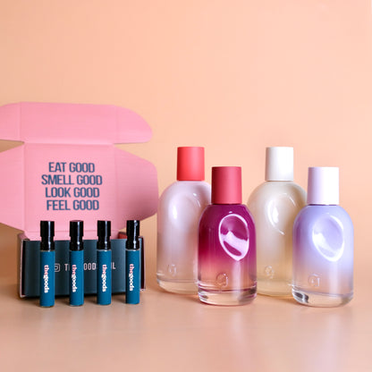 Glossier You Discovery Set - You, Doux, Fleur, Reve EDP Decant Set
