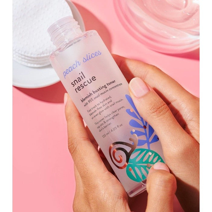 Peach Slices Snail Rescue Blemish Busting Toner