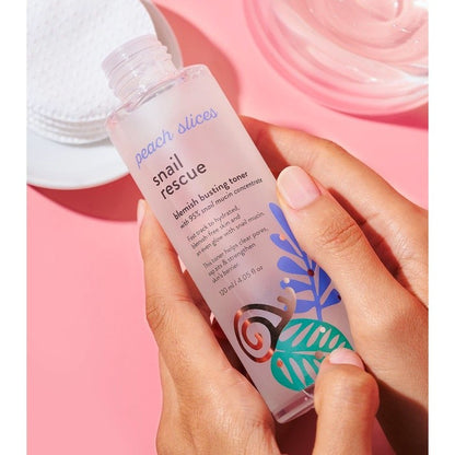 Peach Slices Snail Rescue Blemish Busting Toner