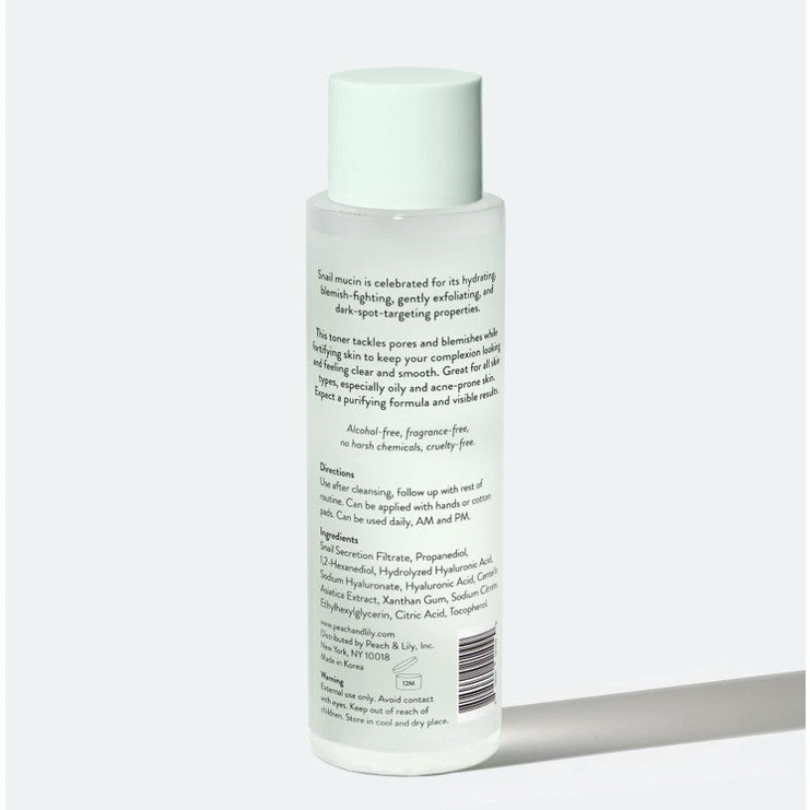 Peach Slices Snail Rescue Blemish Busting Toner