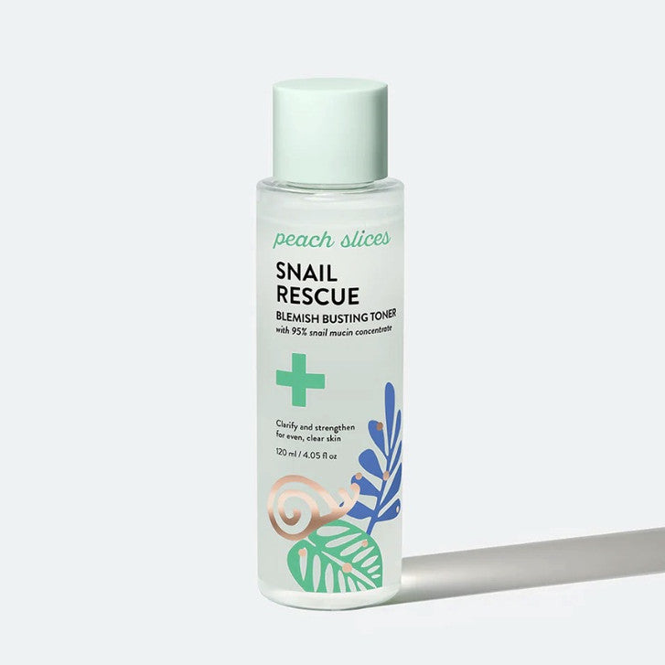 Peach Slices Snail Rescue Blemish Busting Toner