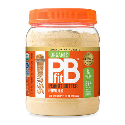 PBfit All-Natural Peanut Butter Powder - Original, Organic, Chocolate