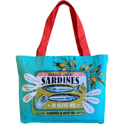 Trader Joe's Reusable Shopping Bag - Sardines