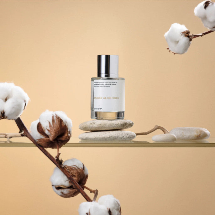 Dossier Musky Aldehydes Eau de Parfum - Blanche