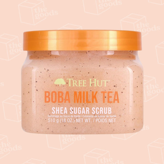 Tree Hut Boba Milk Tea Shea Sugar Exfoliating & Hydrating Body Scrub