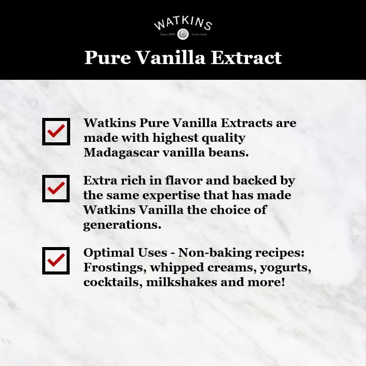 Watkins Pure Vanilla Extract with Madagascar Vanilla Beans