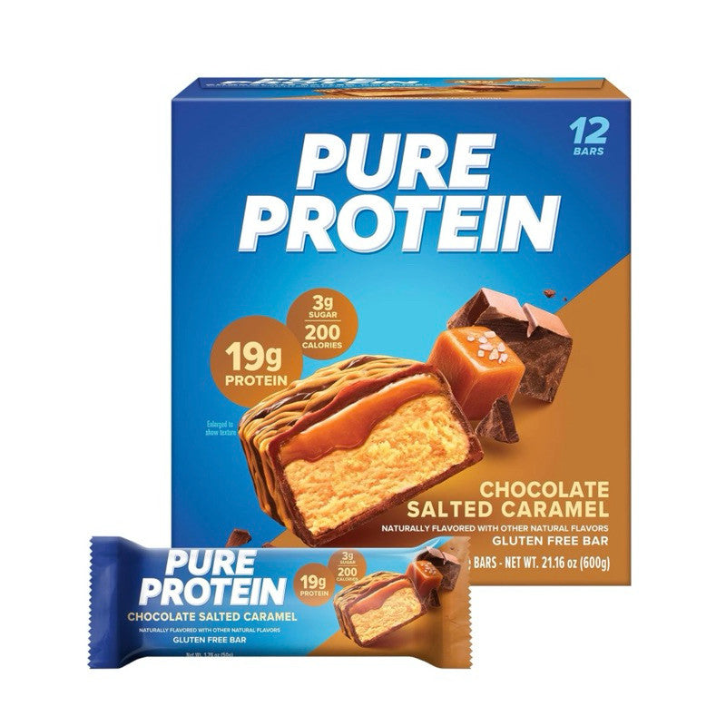 Pure Protein Bar - Chocolate Deluxe, Peanut Butter, Chewy Chocolate Chip, Mint Chocolate, Lemon Cake