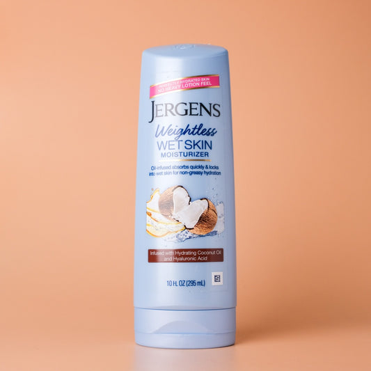 Jergens Wet Skin Body Moisturizer with Shea Butter Oil, Pure Shea Butter In Shower Lotion