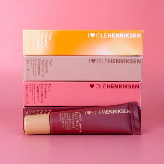 Ole Henriksen Pout Peptide Lip Treatment - Strawberry, Cocoa Creme, Creme Brulee, Citrus Sun