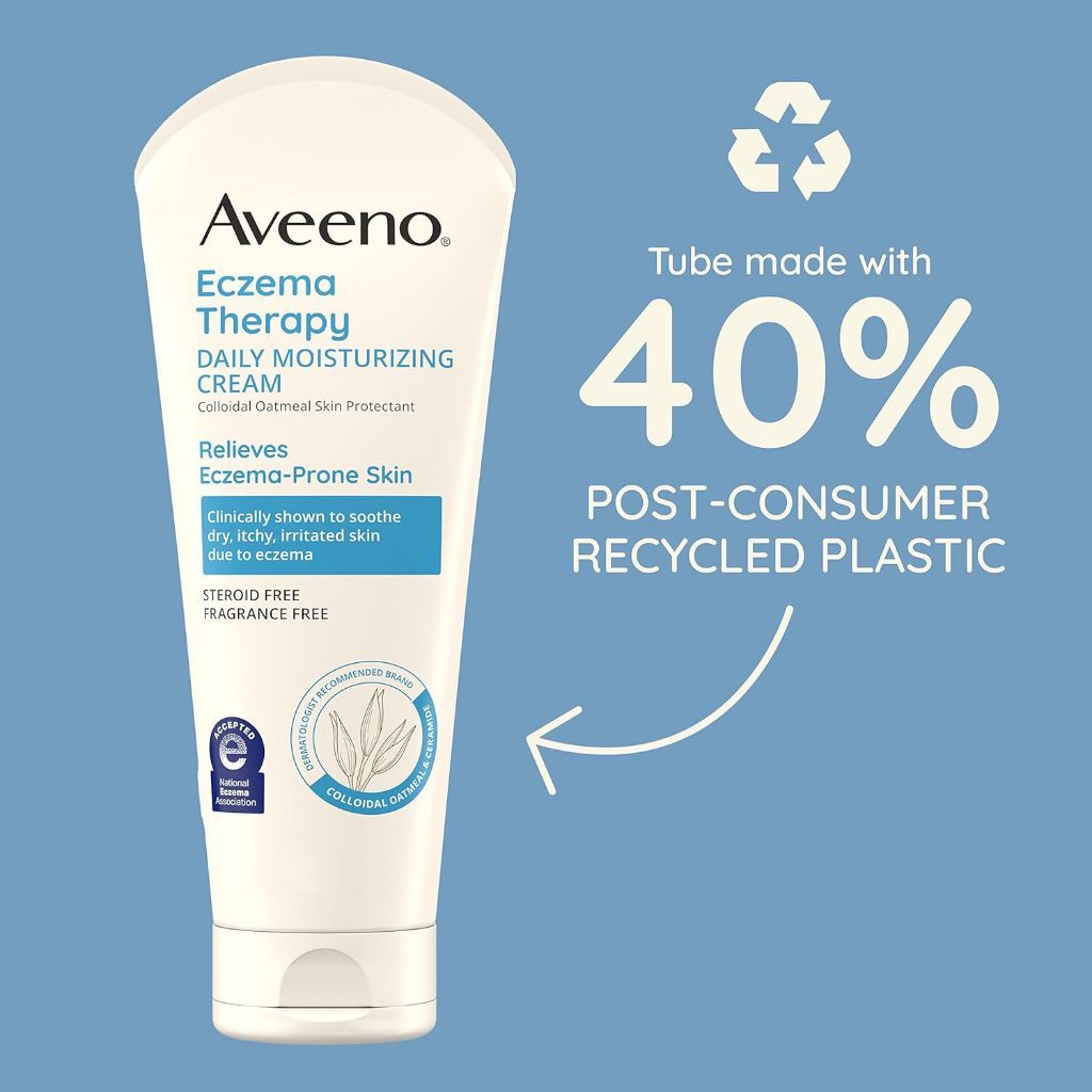 Aveeno Eczema Therapy Daily Moisturizing Cream for Sensitive Skin