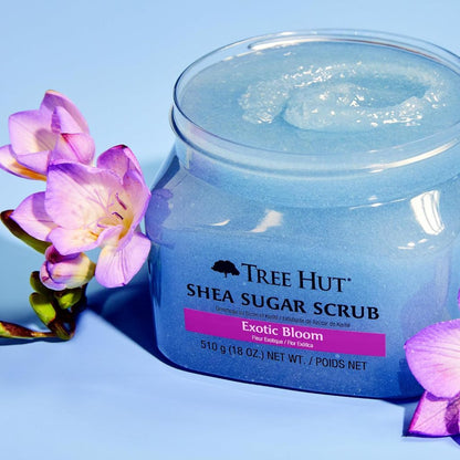 Tree Hut Exotic Bloom Shea Sugar Exfoliating & Hydrating Scrub