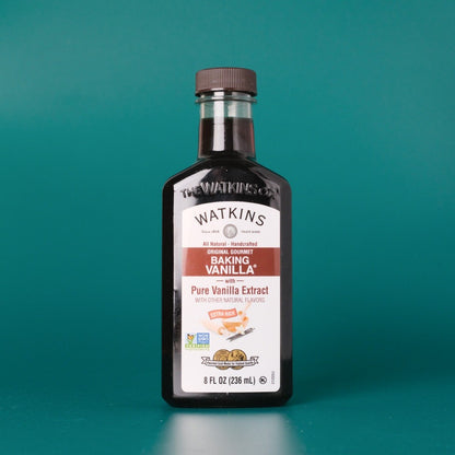 Watkins Baking Vanilla Extract with Madagascar Vanilla Beans