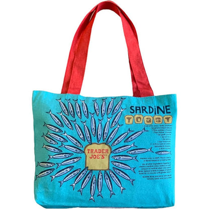 Trader Joe's Reusable Shopping Bag - Sardines