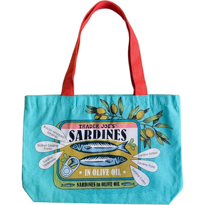 Trader Joe's Reusable Shopping Bag - Sardines