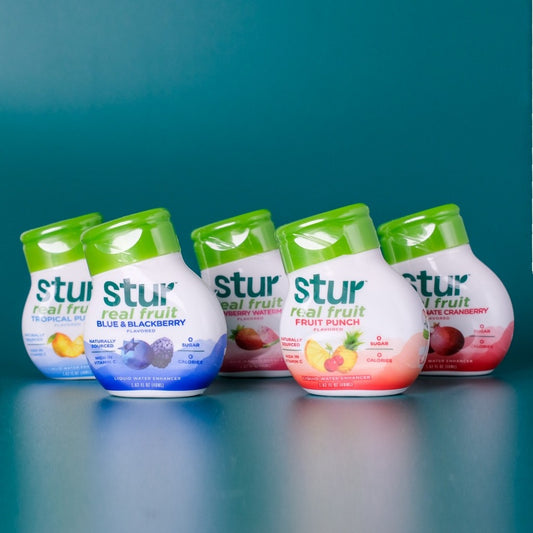 Stur Natural Water Enhancer Stevia Sugar Free, Zero Calories, Kosher, Keto Friendly