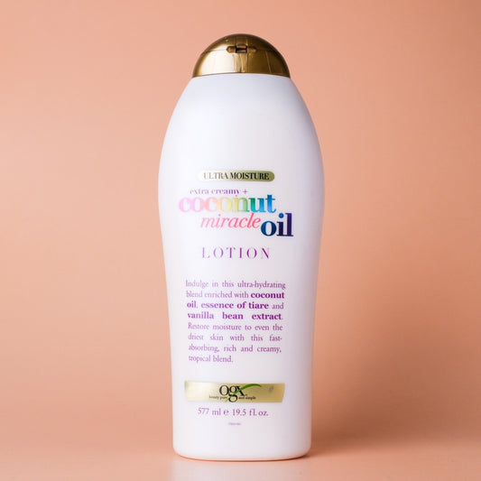 OGX Extra Creamy Coconut Miracle Oil Ultra Moisture Body Lotion with Vanilla Bean