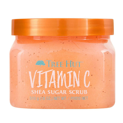 Tree Hut Shea Sugar Scrub - Moroccan Rose, Coconut Lime, Boba Milk Tea, Iced Coffee, Strawberry