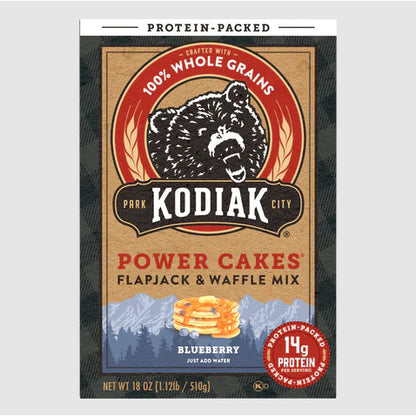 Kodiak Power Cakes Flapjack and Waffle Mix Protein Pancake Buttermilk Chocolate Chip