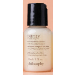 Philosophy Amazing Grace Shower Gel, Purity Cleanser, Fresh Cream Deluxe Size Sample