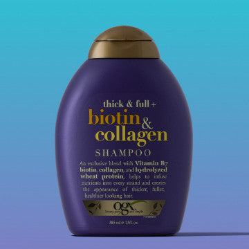 OGX Thick & Full + Biotin & Collagen Volumizing Shampoo Conditioner