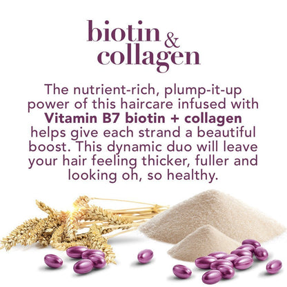 OGX Thick & Full + Biotin & Collagen Volumizing Shampoo Conditioner