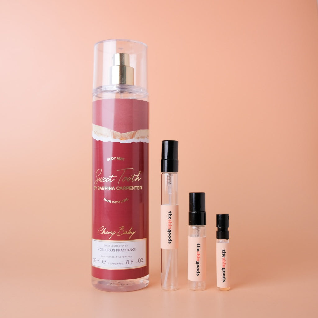 Sweet Tooth by Sabrina Carpenter Cherry Baby Body Mist Decant