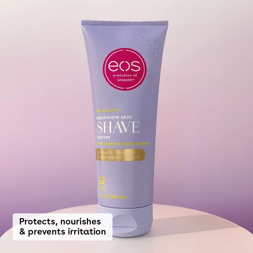 EOS Cashmere Skin Collection Pre-Shave Scrub, Shave Butter, Post-Shave Body Cream