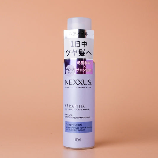 NEXXUS Intense Damage Repair Hair Oil for Extremely Damaged Hair (100 ml) Made in Japan