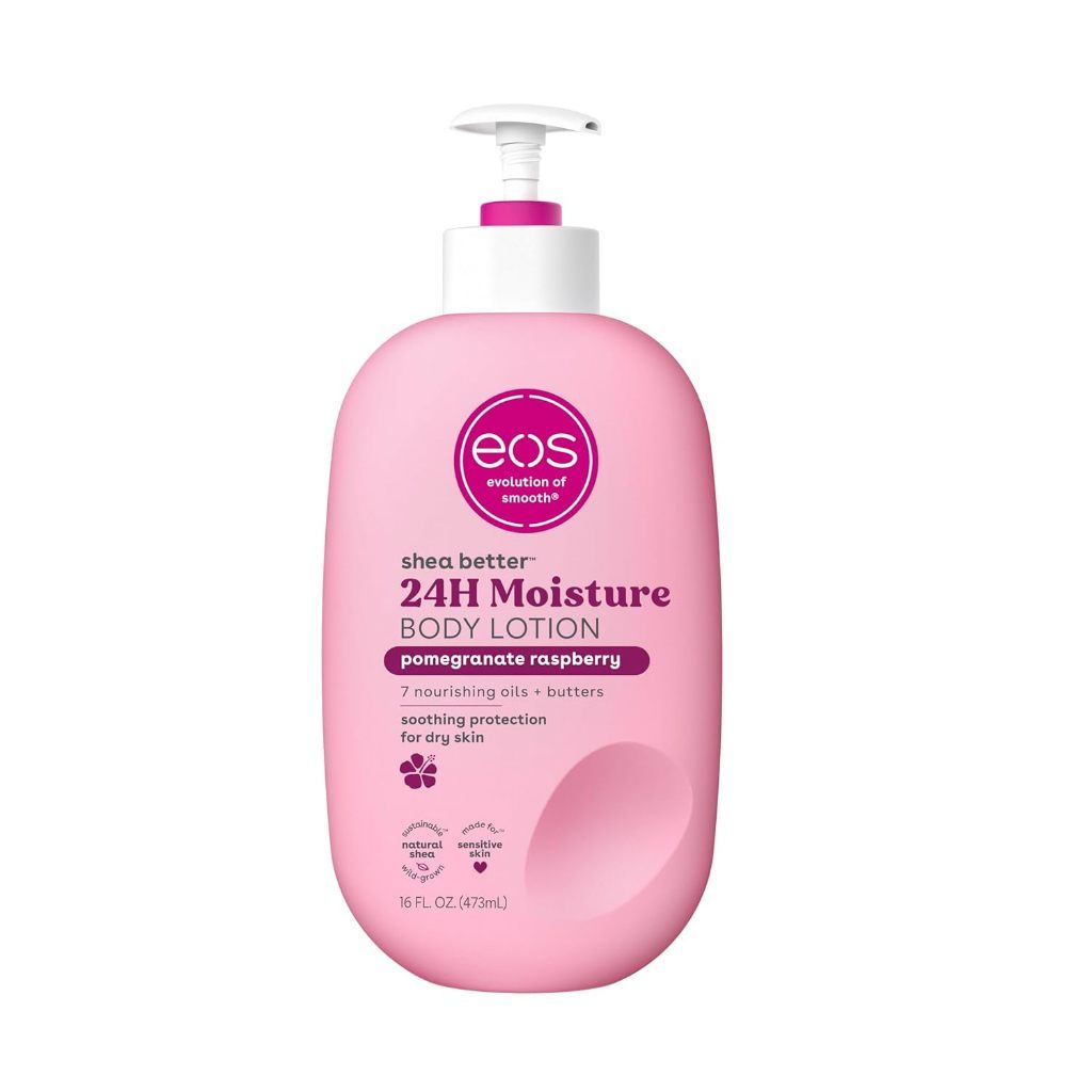 EOS Shea Better Body Lotion - Vanilla Cashmere, Strawberry Dream, Jasmine Peach, Fresh & Cozy