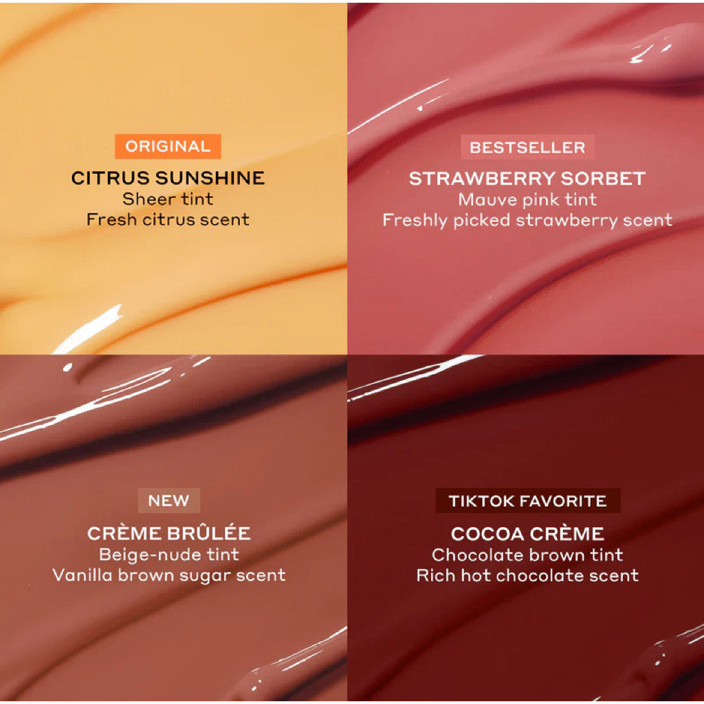 Ole Henriksen Pout Peptide Lip Treatment - Strawberry, Cocoa Creme, Creme Brulee, Citrus Sun