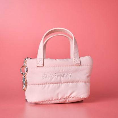 Rare Beauty Mini Puffy Tote Keychain