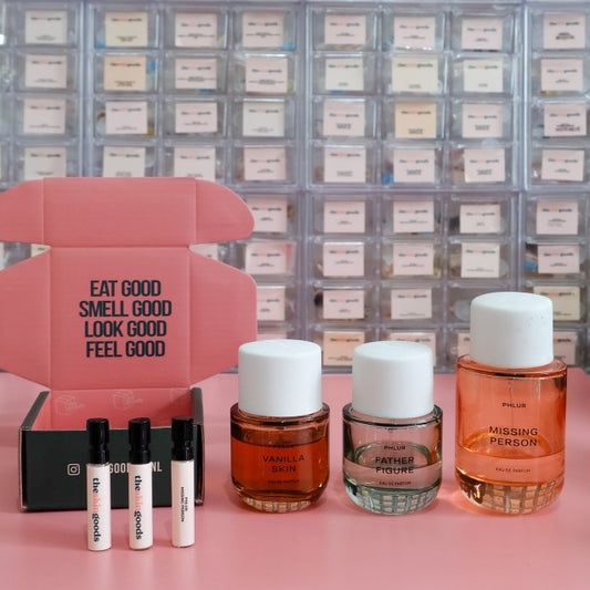 PHLUR Perfumes Discovery Set - Father Figure, Missing Person, Vanilla Skin EDP
