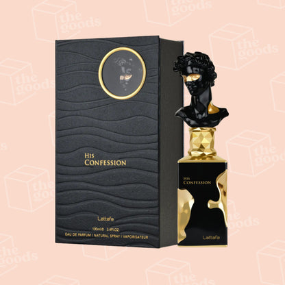 Lattafa His Confession Eau de Parfum for Men