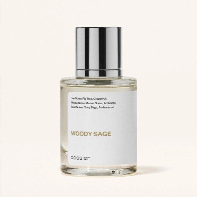 Dossier Woody Sage Eau de Parfum 50ml - Wood Sage and Sea Salt