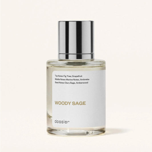 Dossier Woody Sage Eau de Parfum 50ml - Wood Sage and Sea Salt