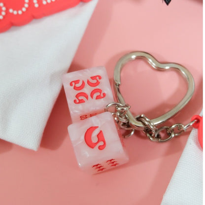 Glossier Vegas Keychain