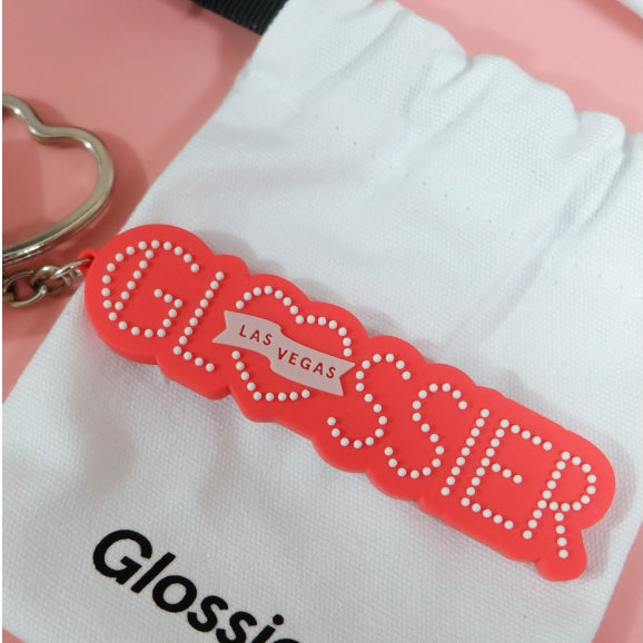 Glossier Vegas Keychain