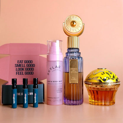 Cotton Candy Popcorn Perfume Discovery Set - Cirque du Soleil, House of Sillage Hufflepuff, Skylar