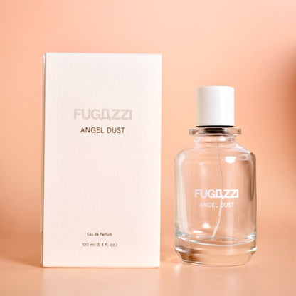 EMPTY BOTTLE Fugazzi Angel Dust EDP and Extrait, Vanilla Haze EDP for Collection Display
