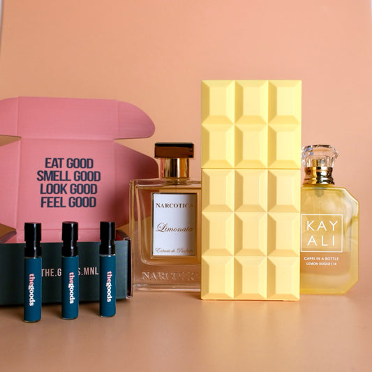 Lemon Scents Perfumes Discovery Set - Kayali Capri, Narcotica Limonata, Sabrina Carpenter Lemon Pie