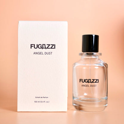 EMPTY BOTTLE Fugazzi Angel Dust EDP and Extrait, Vanilla Haze EDP for Collection Display